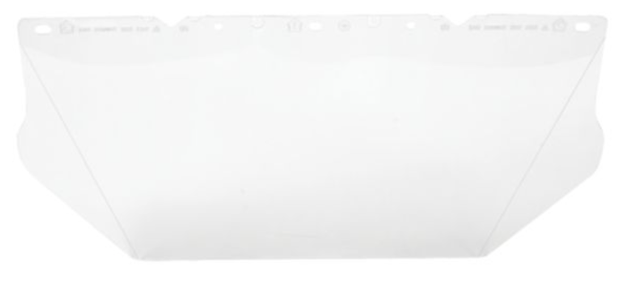 Viziera/Vizor de protectie V-GARD tip: “Sheet Visor, PC, Clear, 203x432x1.5mm” [1]