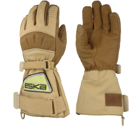 Manusi - Mănușă lungă de pompier din PBI cu protecție 3D, SIGA PBI 5F PLUS Belt