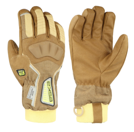 Manusi - Mănușă de pompier din PBI cu manșetă tricotată, ZEUS-E 5F Knitted waistband 