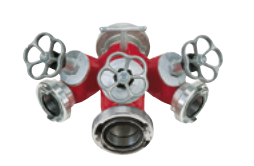 Distribuitoare si tevi de refulare - DISTRIBUITOR CU RACORD PRIN INSURUBARE Storz 65-38/65/38