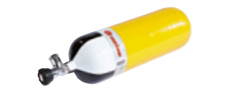 Protectie respiratorie - Butelie de aer comprimat de rezerva de 6,8 l/300 bari, aliaj carbon