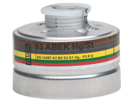 Echipamente de protectie - Cartus filtrant polivalent MSA tip “93 ABEK2 Hg/St” compatibil cu masca MSA tip “3S Basic Plus”