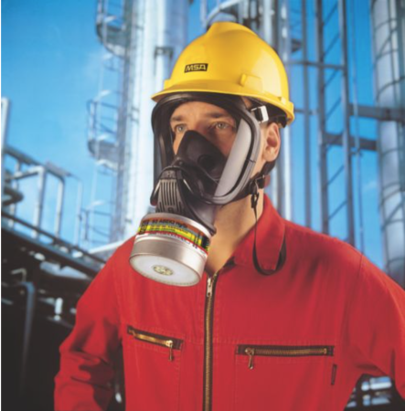 Cartus filtrant polivalent MSA tip “93 ABEK2 Hg/St” compatibil cu masca MSA tip “3S Basic Plus” [3]