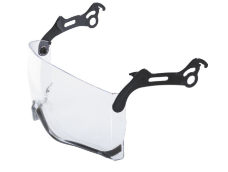 Casca de protectie MSA tip: "VGARD 930", vented, cu ochelari de protectie suprapusi integrati si chinstrap, culoare alb [19]