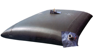 Produse noi - Container de depozitare inchis cu autodesfacere din PVC	5000 l