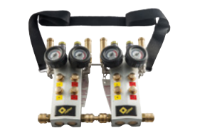 Perne pneumatice - Controler dublu  deadman 12 bar conectabil