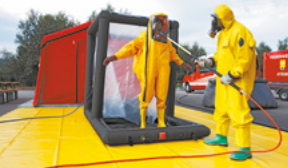 Produse noi - Duș de decontaminare ROSENBAUER