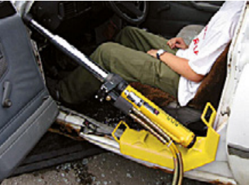 Accesorii unelte hidraulice - Suport prag  pentru cilindri de salvare WEBER 