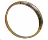 Accesorii pentru ventilatoare - Adaptor de conectare cu grila de evacuare 16°