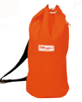 Produse noi - Geantă de transport, portocale, pentru frânghii de până la 30 m lungime
