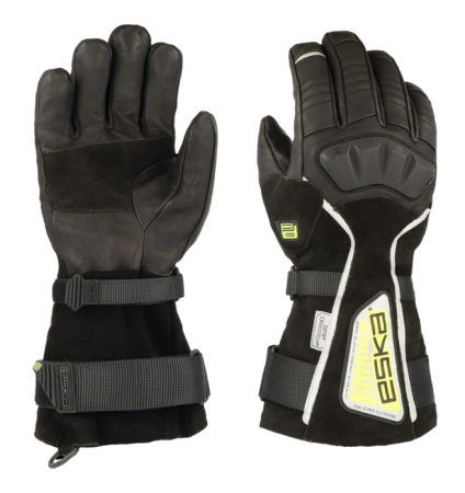 Manusi - Mănușă de pompier din piele, cu sistem cu 2 benzi, Helios 5F