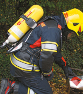 Protectie respiratorie - SET APARAT DE RESPIRAT AUTONOM SCOTT Pro Pack cu masca faciala ProPack si butelie de aer din aliaj 6,8 l/300 bari