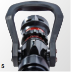 PISTOL DE INALTA PRESIUNE SELECT FLOW RB 100 NFPA cu un racord BS 2  ½ TATA [8]