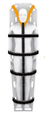 Echipamente de prim ajutor si salvare in situatii de urgenta - Sistem de ham Placa pentru coloana verterala