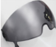 Accesorii casti protectie - Protectie pentru ochi nuantat - piesa de schimb