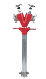 Accesorii de trecere a apei si spumei - Țeava verticală pentru hidrant subteran model 2B