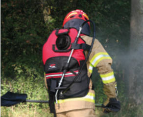 Accesorii stingatoare, paturi si accesorii antifoc - Pompă pliabilă tip rucsac