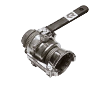 Echipamente de decontaminare si HAZMAT - Supapă cu bilă  DN 80 (3"), cu orificii de evacuare MK 80/VK 50