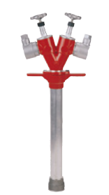 Accesorii de trecere a apei si spumei - Țeavă verticală hidrant BS 750