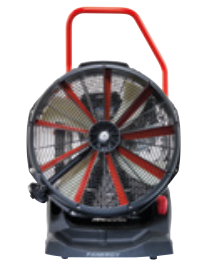 Ventilatoare - VENTILATOR DE INALTA PERFORMANTA FANERGY E22 cu motor electric, unitate de pulverizare apă și sistem de iluminat