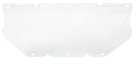 Viziera/Vizor de protectie V-GARD tip: “Sheet Visor, PC, Clear, 203x432x1.5mm” [1]