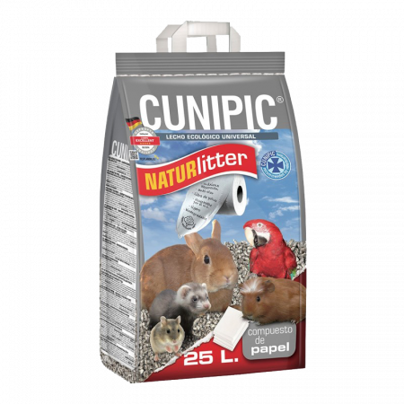 Păsări - Asternut Hartie CUNIPIC Naturlitter 25L