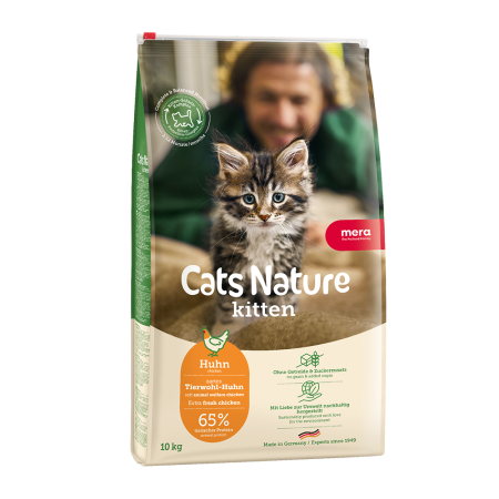 Pisici - Hrană Uscată Pisică Junior, MERA Cats Nature, Pui, 10kg