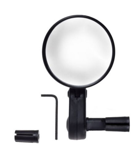 Oglinzi - Oglinda bicicleta, forma rotunda, montaj in capatul gidonului, din plastic