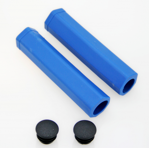 Mansoane - Set 2 mansoane bicicleta Jet G-135, culoare albastru