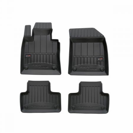 Covorase auto - Covorase auto (set, cauciuc, 4 bucati, culoare negru) VOLVO XC60 dupa 2008 