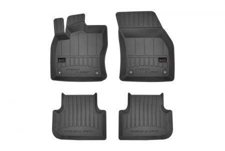 Covorase auto - Covorase auto (set, cauciuc, 4 bucati, culoare negru) VW TIGUAN dupa 2016 