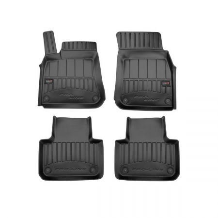 Covorase auto - Covorase auto (set, cauciuc, 4 bucati, culoare negru) VW TOUAREG dupa 2017 