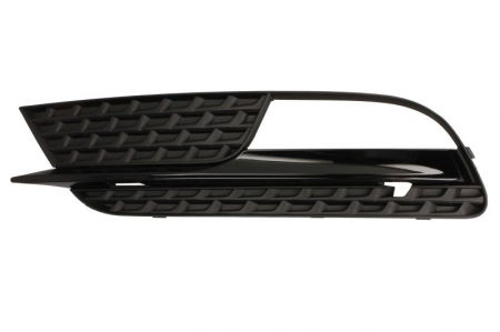 Elemente bara - Grila bara fata Stanga cu locas proiector cu locas senzori parcare, negru potrivit AUDI A5 06.07-01.17 2011-2016