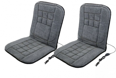 Accesorii auto - Set 2 huse scaun auto cu incalzire electrica 12V 2 trepte incalzire Nordic