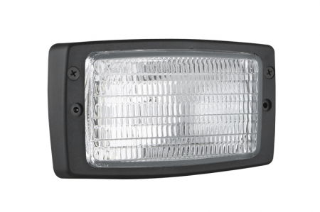 Proiectoare - Lumina lucru (H3, 12/24V, 70W, lungime: 184mm, inaltime: 102mm, adancime: 98mm, cadru din plastic; sigiliu bec) potrivit ZETOR 4000, 5000; CLAAS ARION, ATOS, AXOS, LEXION; JOHN DEERE 8000