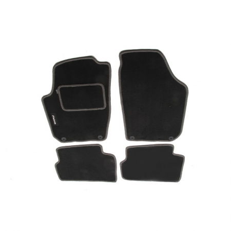 Covorase auto - Set 4 covorase auto Skoda Fabia material textil gri inchis MAMMOOTH