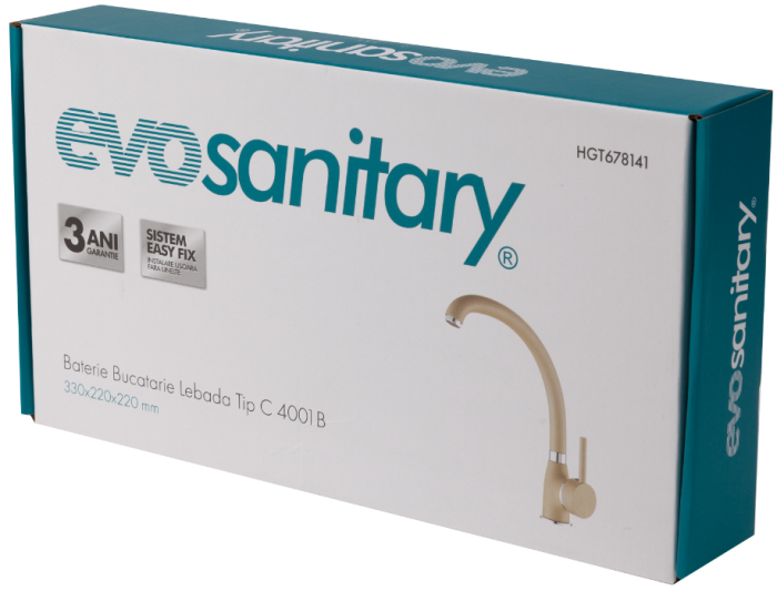 Baterie bucatarie Lebada Tip C 4001 EvoSanitary | PT Vest [2]