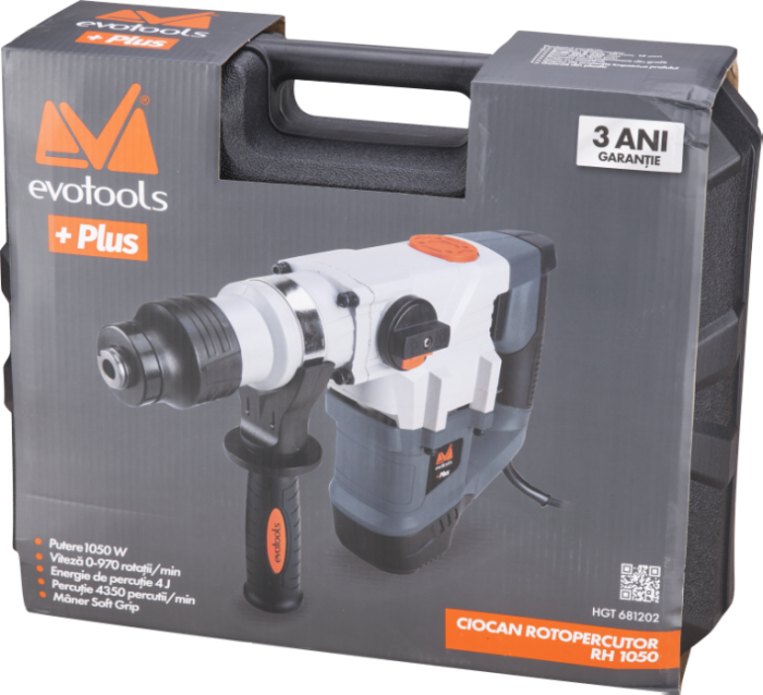 Ciocan Rotopercutor RH1050 EvoTools 1050W 4J | PT Vest [2]