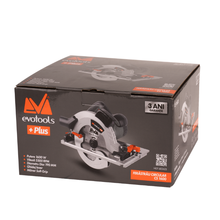 Ferastrau Circular CS1600 EvoTools 1600W | PT Vest [2]