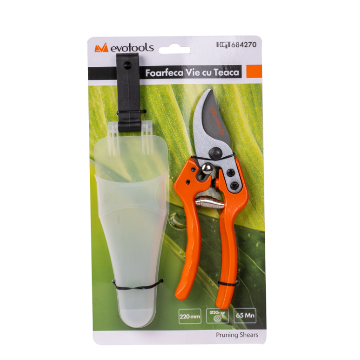 Foarfeca vie EvoTools cu teaca 220 mm | PT Vest [2]