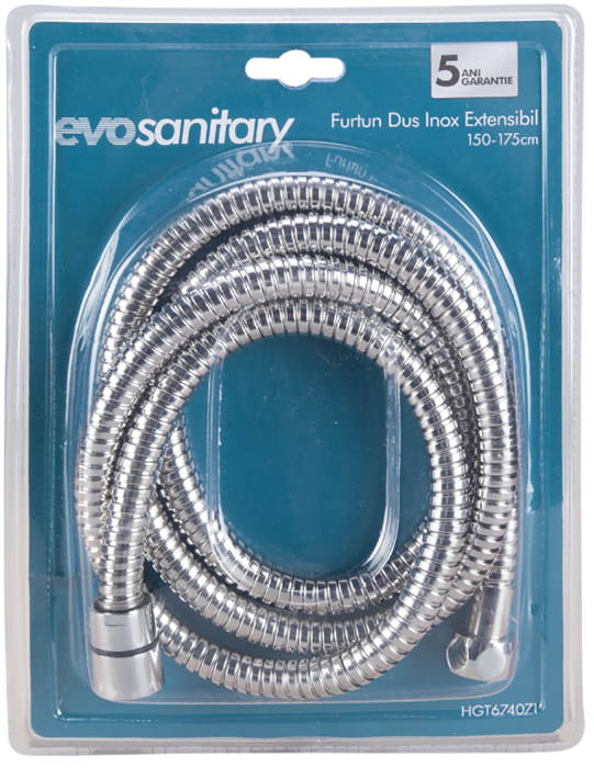 Furtun dus inox extensibil 1.75-2.3 m | PT Vest [2]