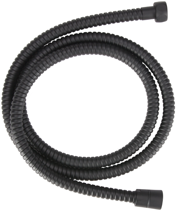 Furtun dus inox negru 1.5 m EvoSanitary | PT Vest [1]
