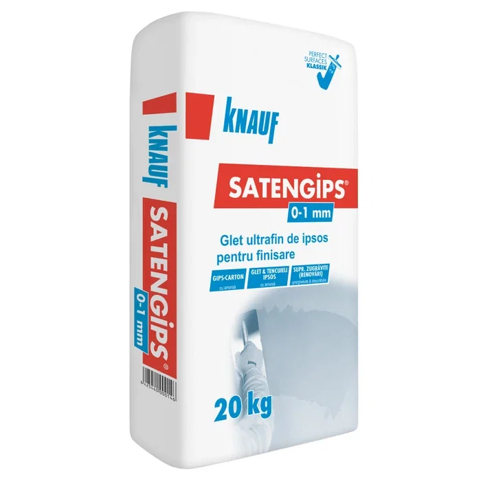 Glet Finisaj Knauf Satengips, Ipsos, 20 kg | [1]