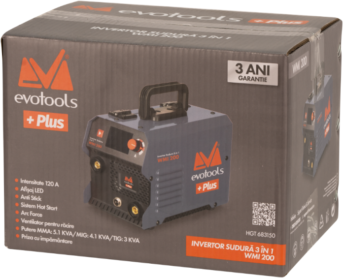 Invertor sudura WMI200 EvoTools 3 in 1 | PT Vest [2]