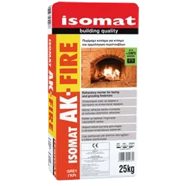 ISOMAT AK-FIRE Mortar Refractar 1200°C | PT Vest [1]