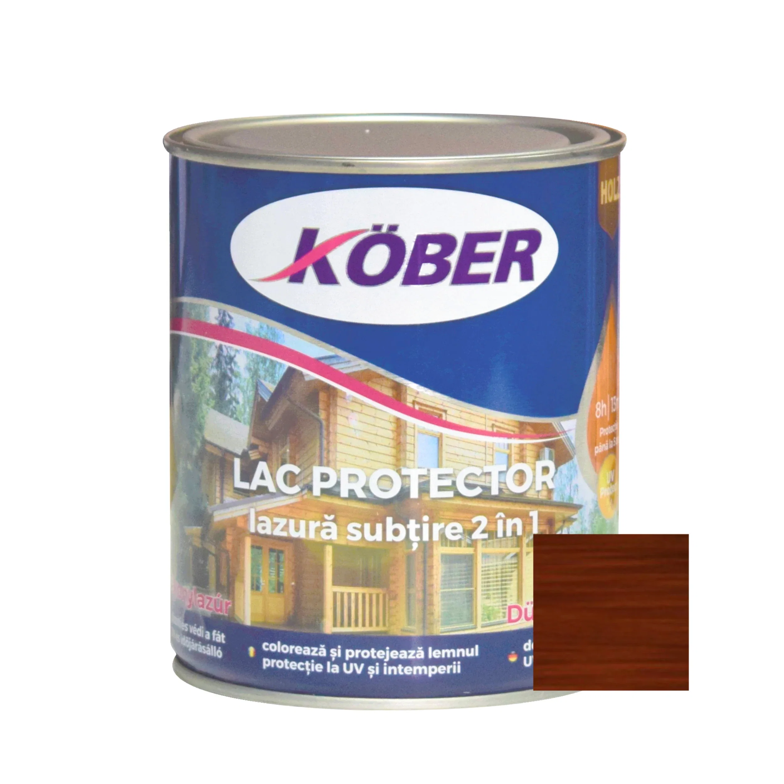 Lac Lazură Kober 2 în 1 Palisandru 0,75 L | PT Vest [1]