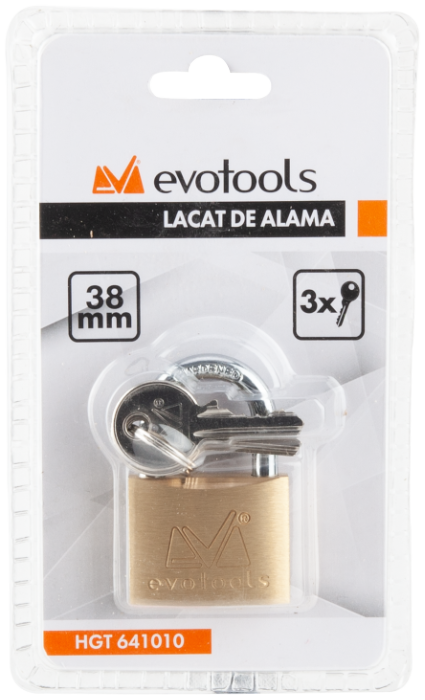 Lacat alama EvoTools 50 mm, 3 chei | PT Vest [2]