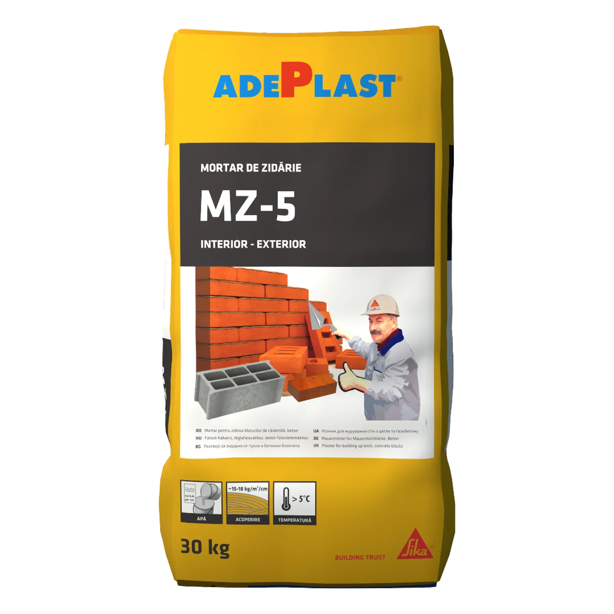Mortar Adeplast MZC 50 M5, 30 kg | PT Vest [1]