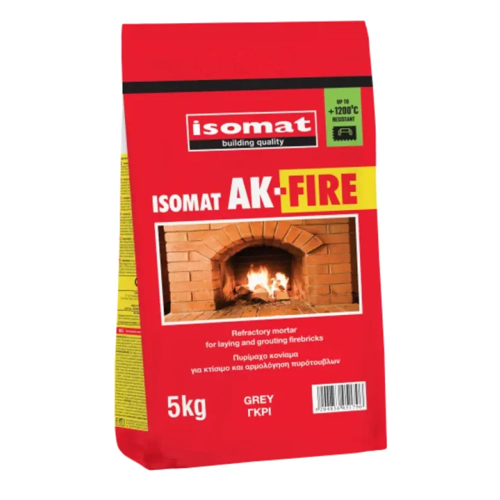 ISOMAT AK-FIRE Mortar Refractar 1200°C | PT Vest [1]
