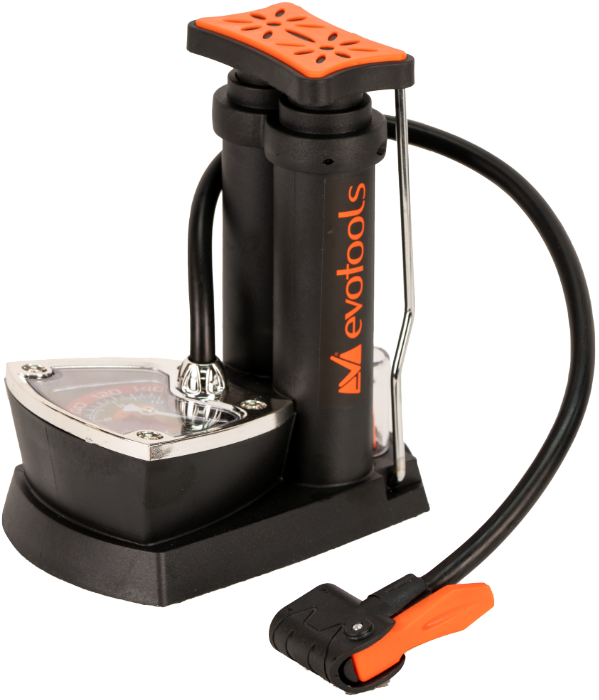 Pompa auto EvoTools 2 pistoane manometru | PT Vest [4]